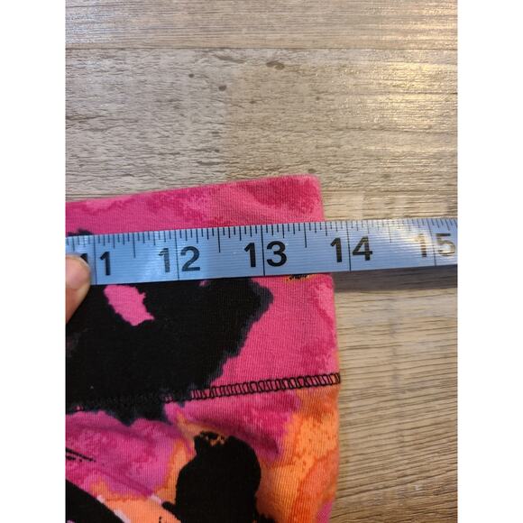 Unknown brand Small women's vibrant colored floral leggings - Picture 6 of 8